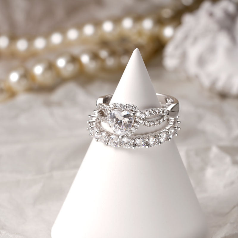 Gnoce Heart Cut Stackable Ring Set_3