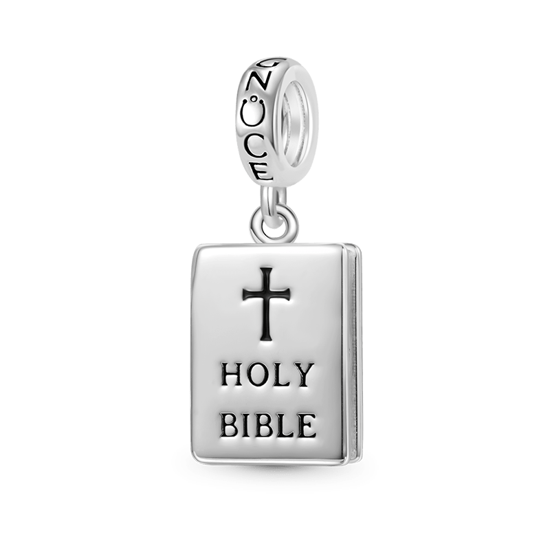 Gnoce HOLY BIBLE Book Pendant Dangle Charm_2