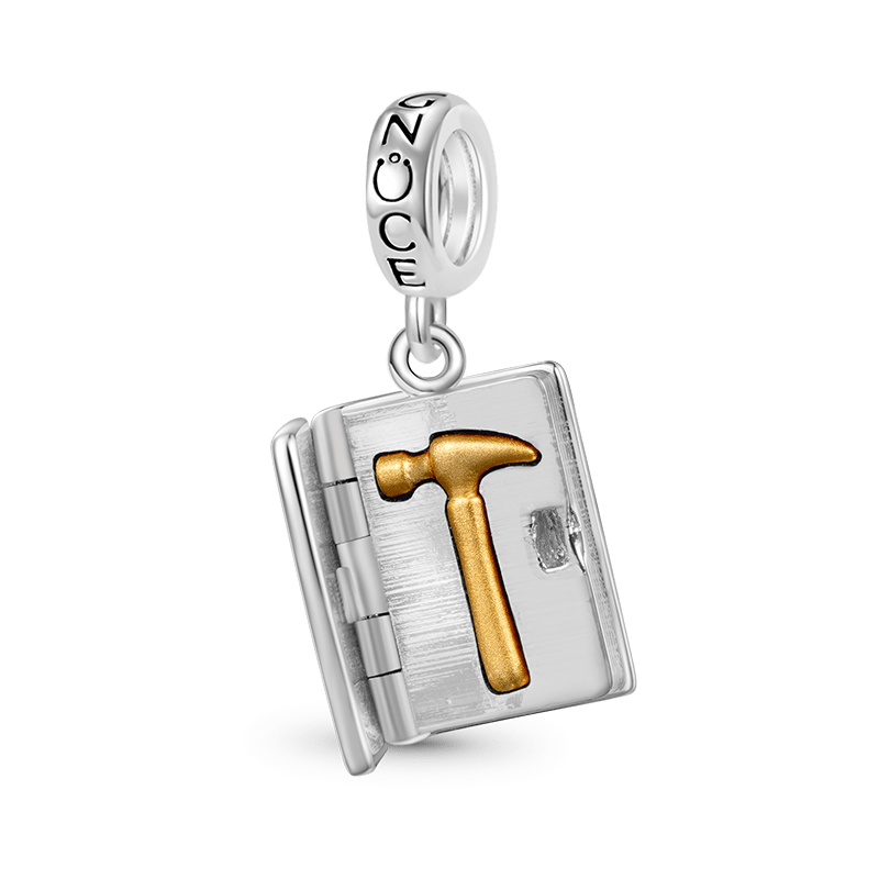 Gnoce HOLY BIBLE Book Pendant Dangle Charm_3