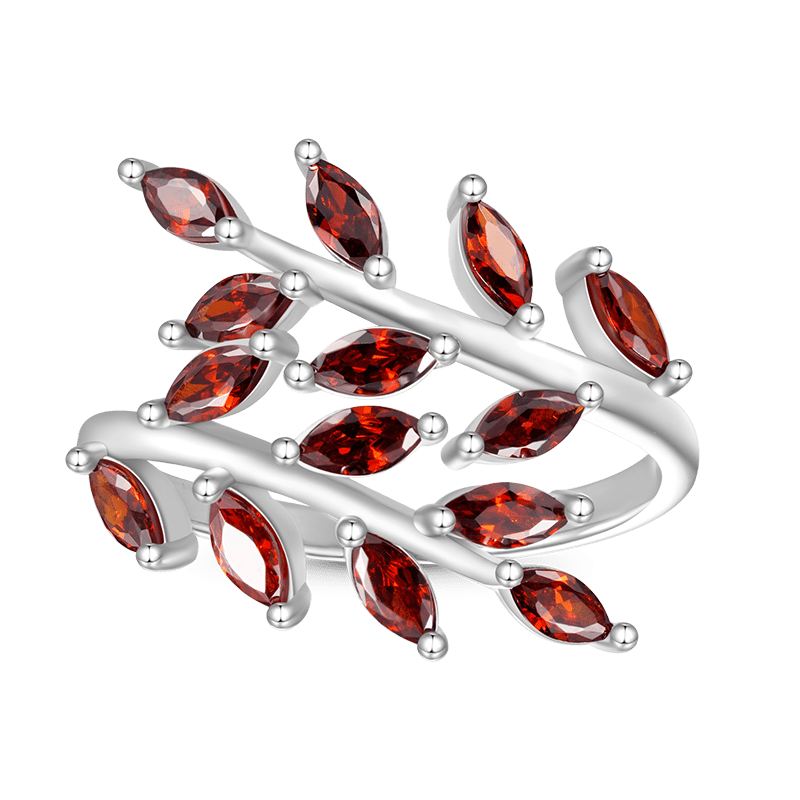 Gnoce Birthstone Delicate Vines Ring_2