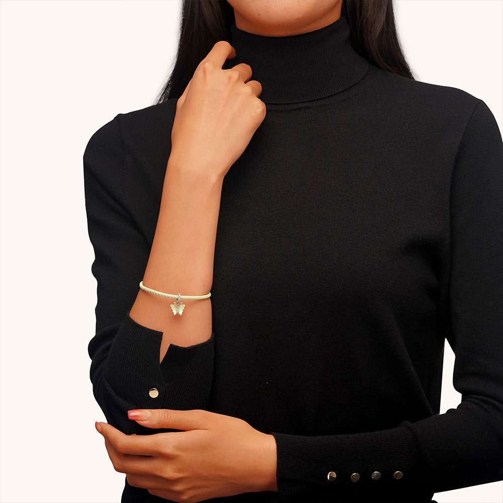 Gnoce Green-blue Basic Bracelet_4