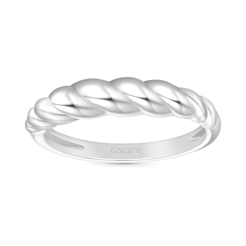 Gnoce Classic Croissant Dome Ring_1