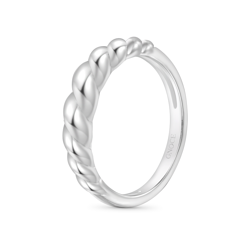 Gnoce Classic Croissant Dome Ring_2