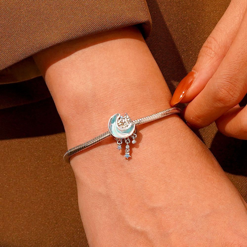 Gnoce Blue Moon Castle Little Star Charm_5