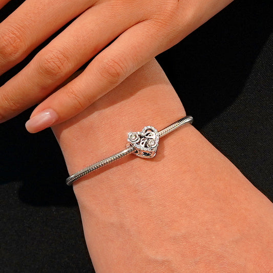 Gnoce Love Heart Rose Charm_4