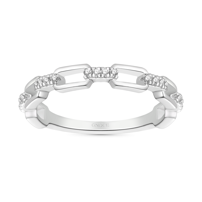 Gnoce Silver Open Link Ring_1