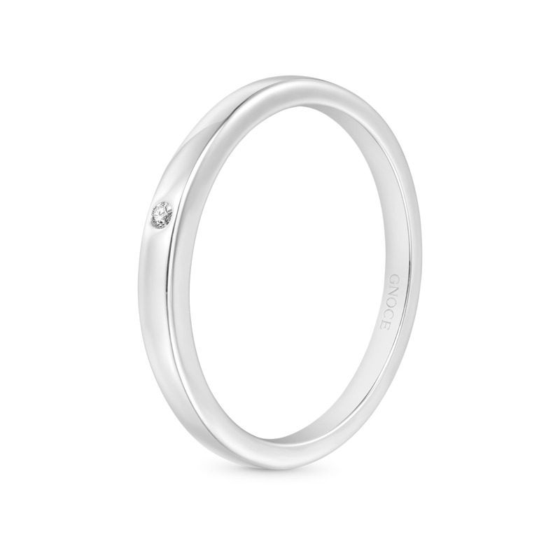 Gnoce Single Band Birthstone Ring_2