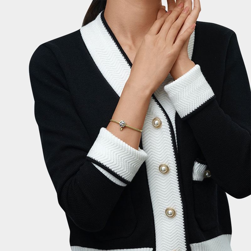 Gnoce "Butterfly Love Flower" Personalized Photo Charm_2