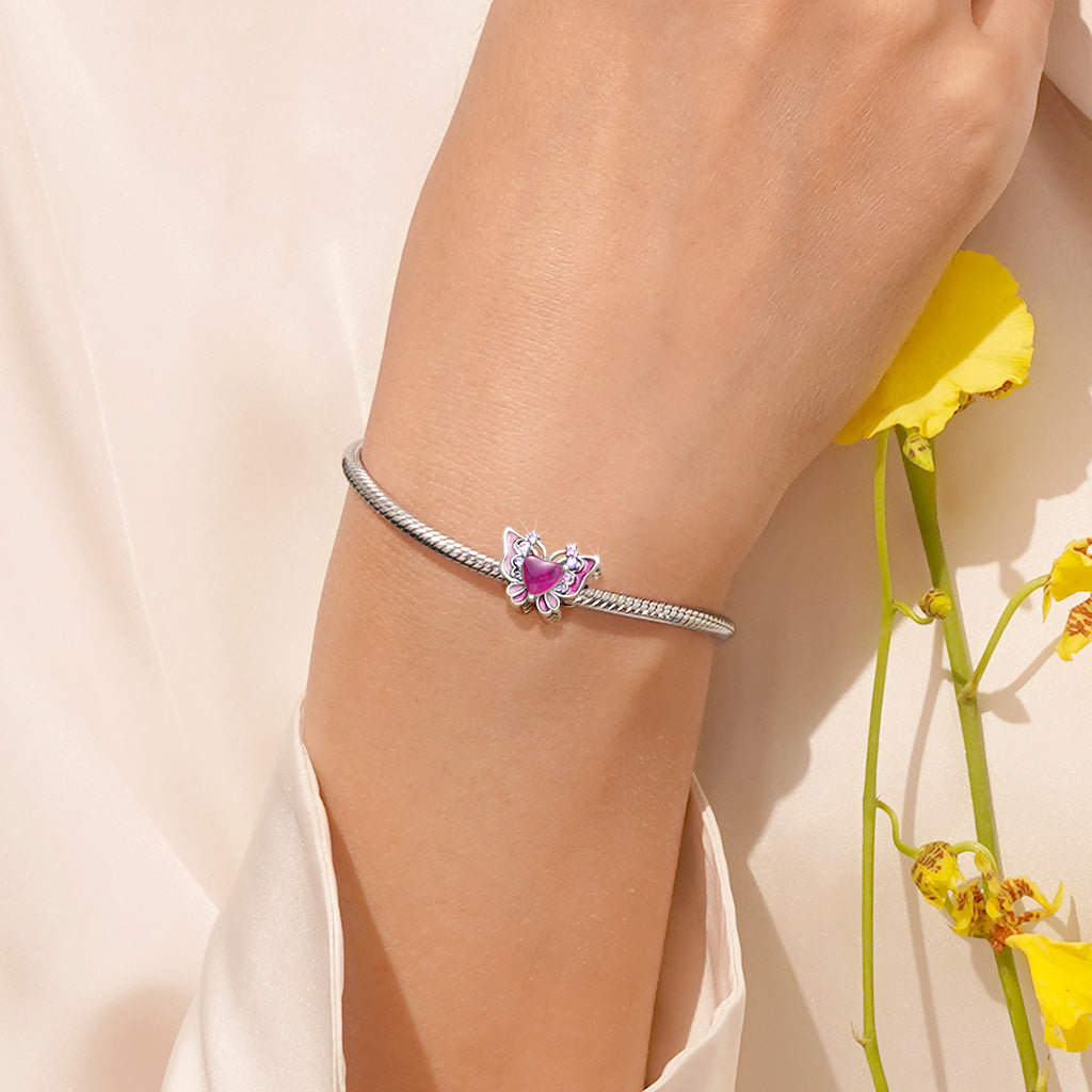 Gnoce Light Color-changing Butterfly Pendant Dangle Charm_6