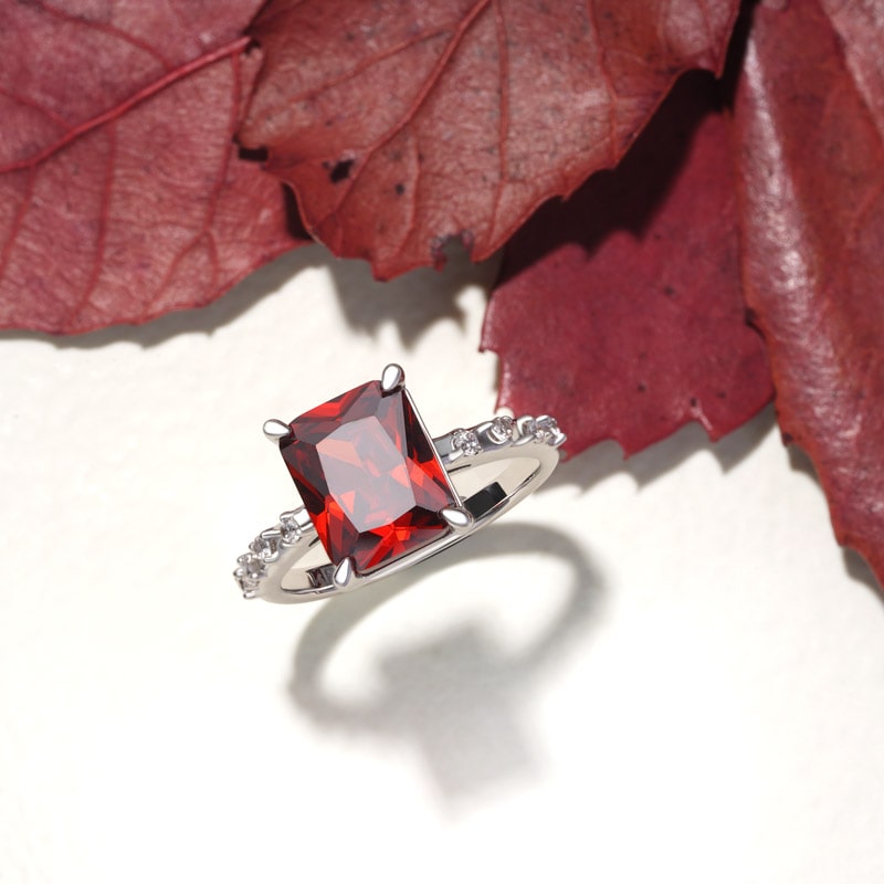 Gnoce Rectangular-Cut Birthstone Ring_4