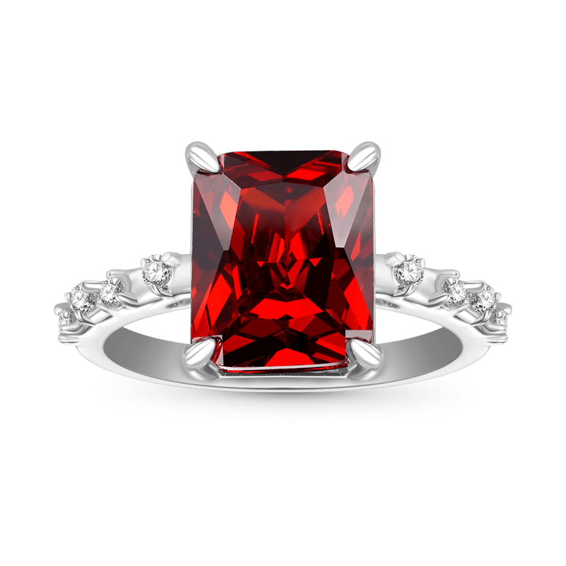 Gnoce Rectangular-Cut Birthstone Ring_2