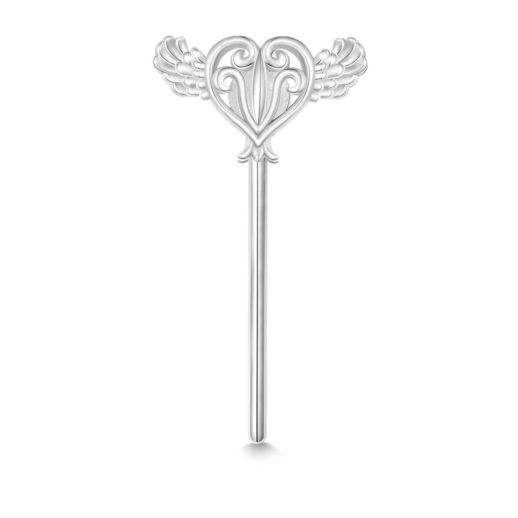 Gnoce Magic Wand Sensor Light-up Wireless Pink Heart Charm_4