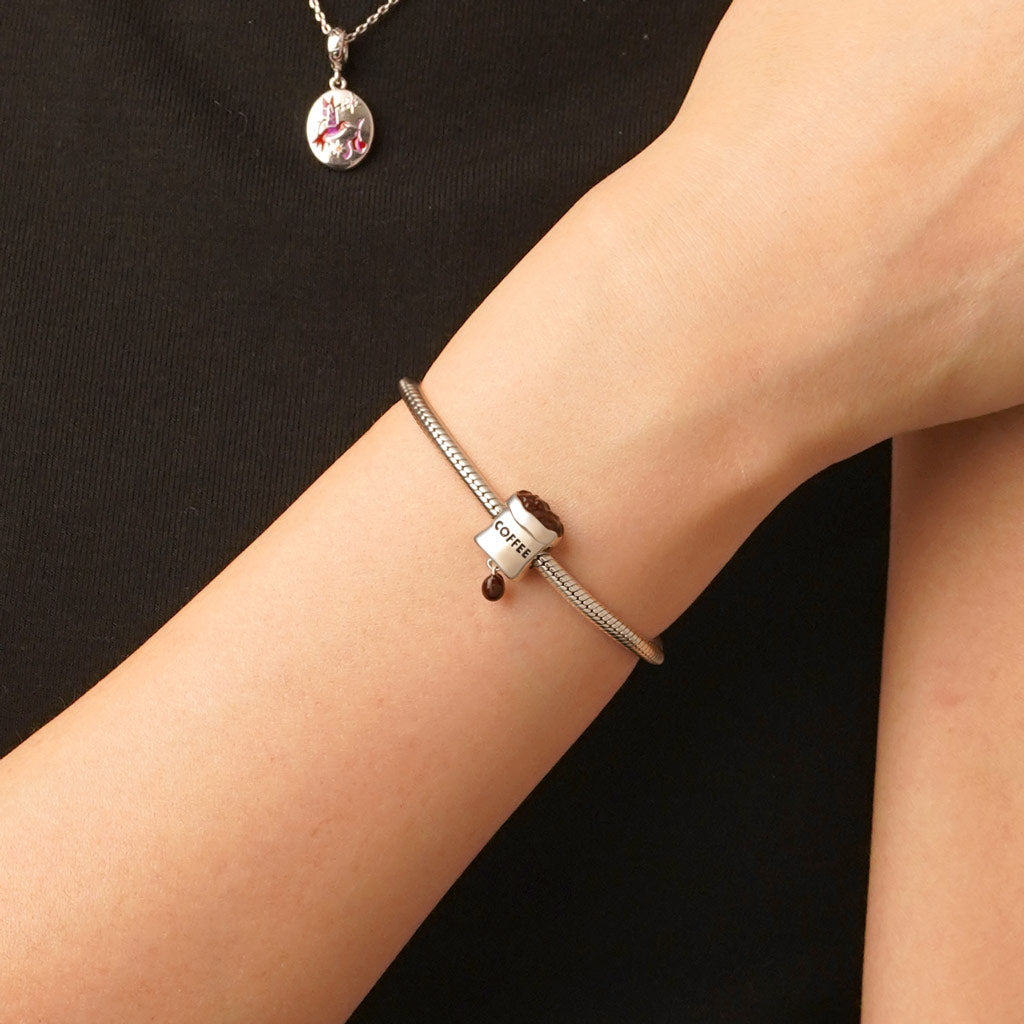 Gnoce Bagged Coffee Bean Charm_5