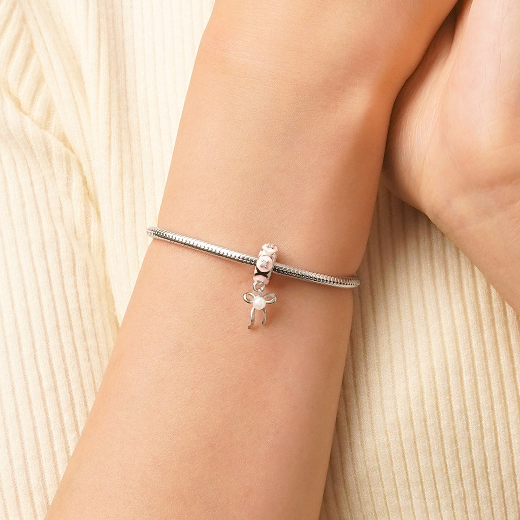 Gnoce Ballet Bow Stopper Charm_5