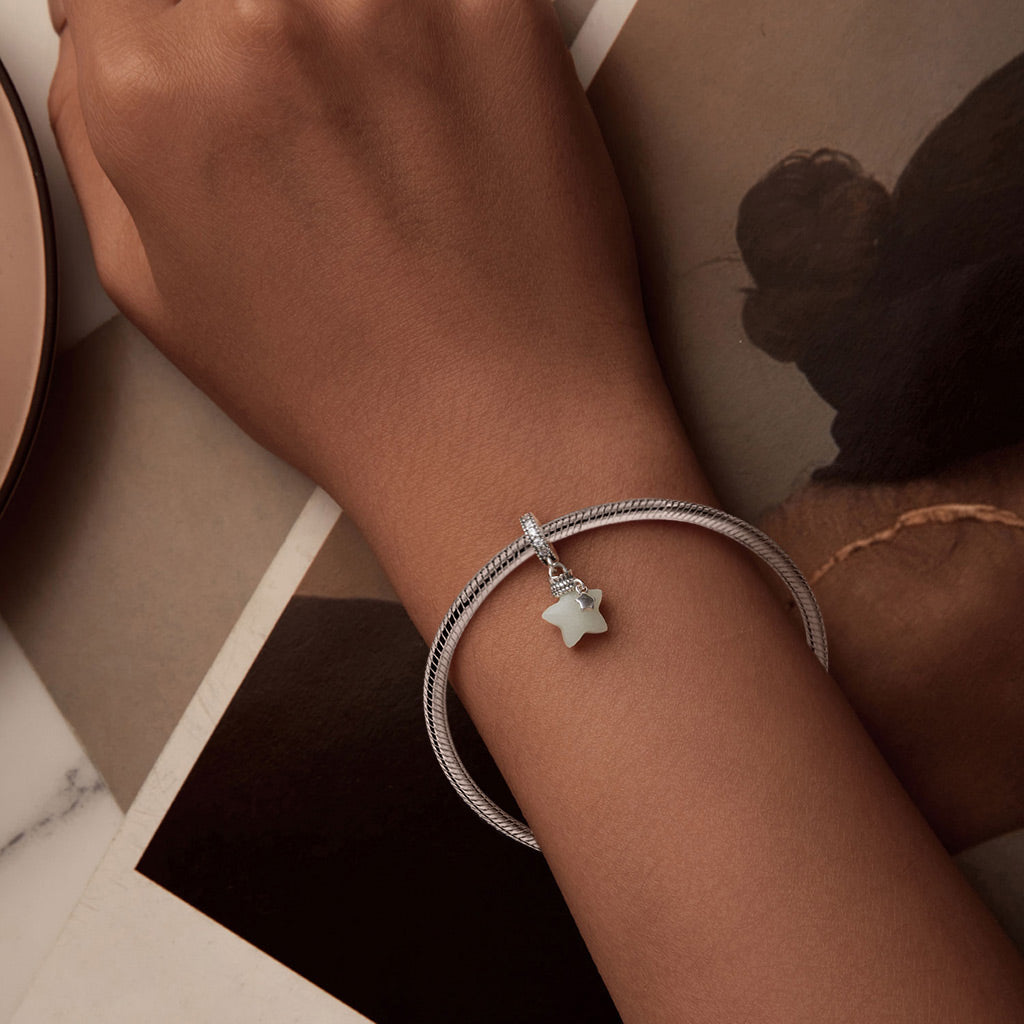 Gnoce Star Wishing Bottle Glow-in-the-Dark Pendant Dangle Charm_4