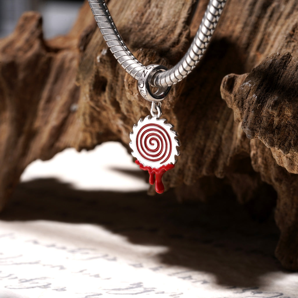 Gnoce Dripping Blood SAW Pendant Dangle Charm_3