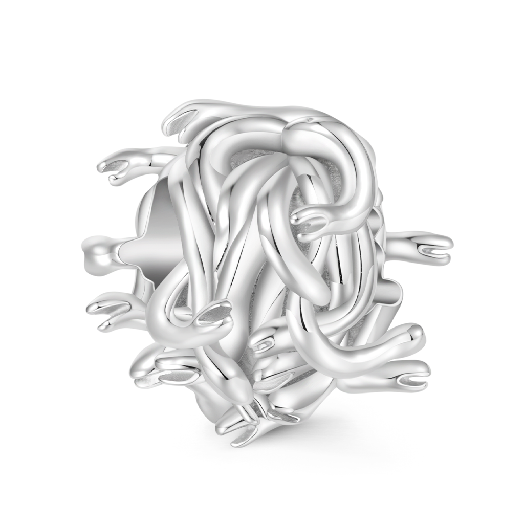 Gnoce Mythical Gorgon Medusa Head Charm_2