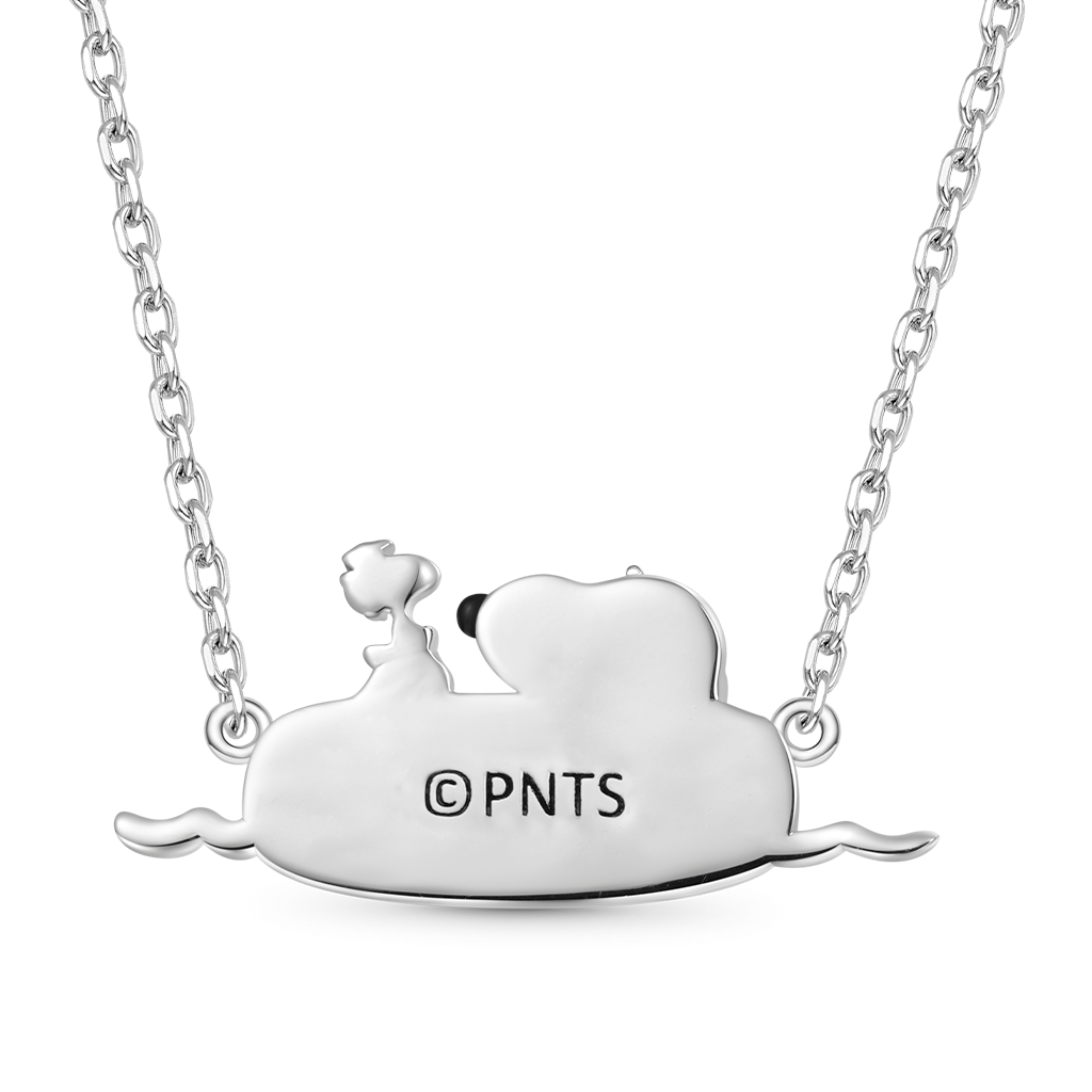 Gnoce Peanuts Snoopy with Woodstock Rafting Necklace_2