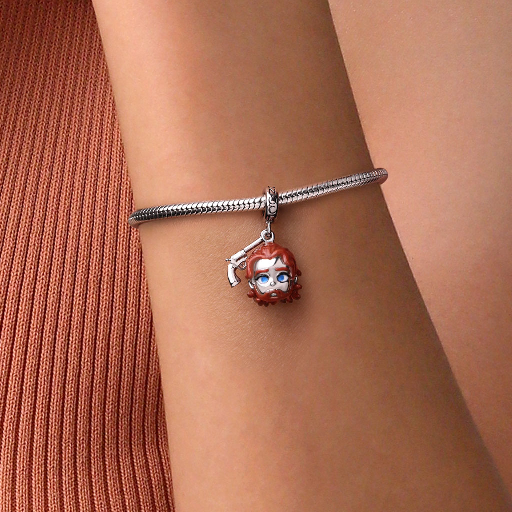 Gnoce Walking Dead Rick Grimes Pendant Dangle Charm_6