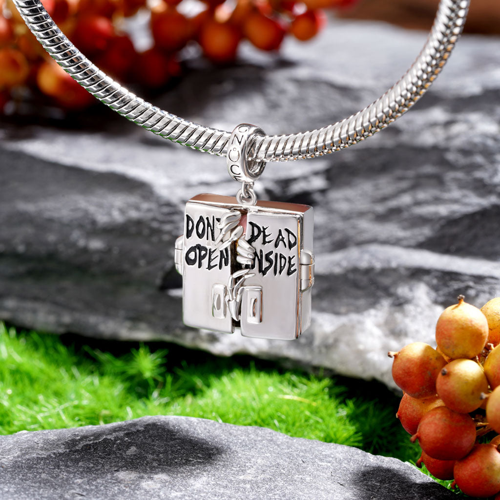 Gnoce Walking Dead Openable Door Walkers Pendant Dangle Charm_5