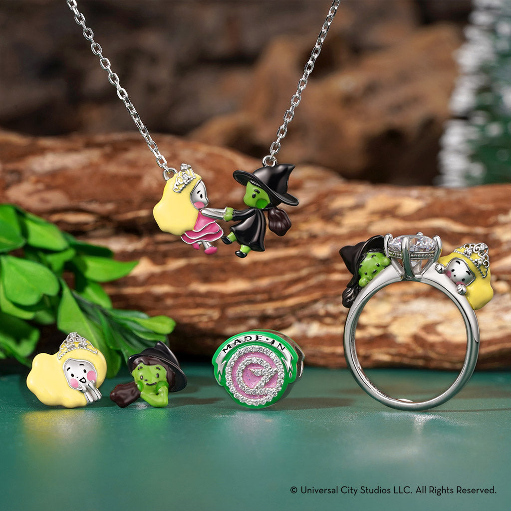 Gnoce Wicked OZ Logo Glow-in-the-Dark Charm_4