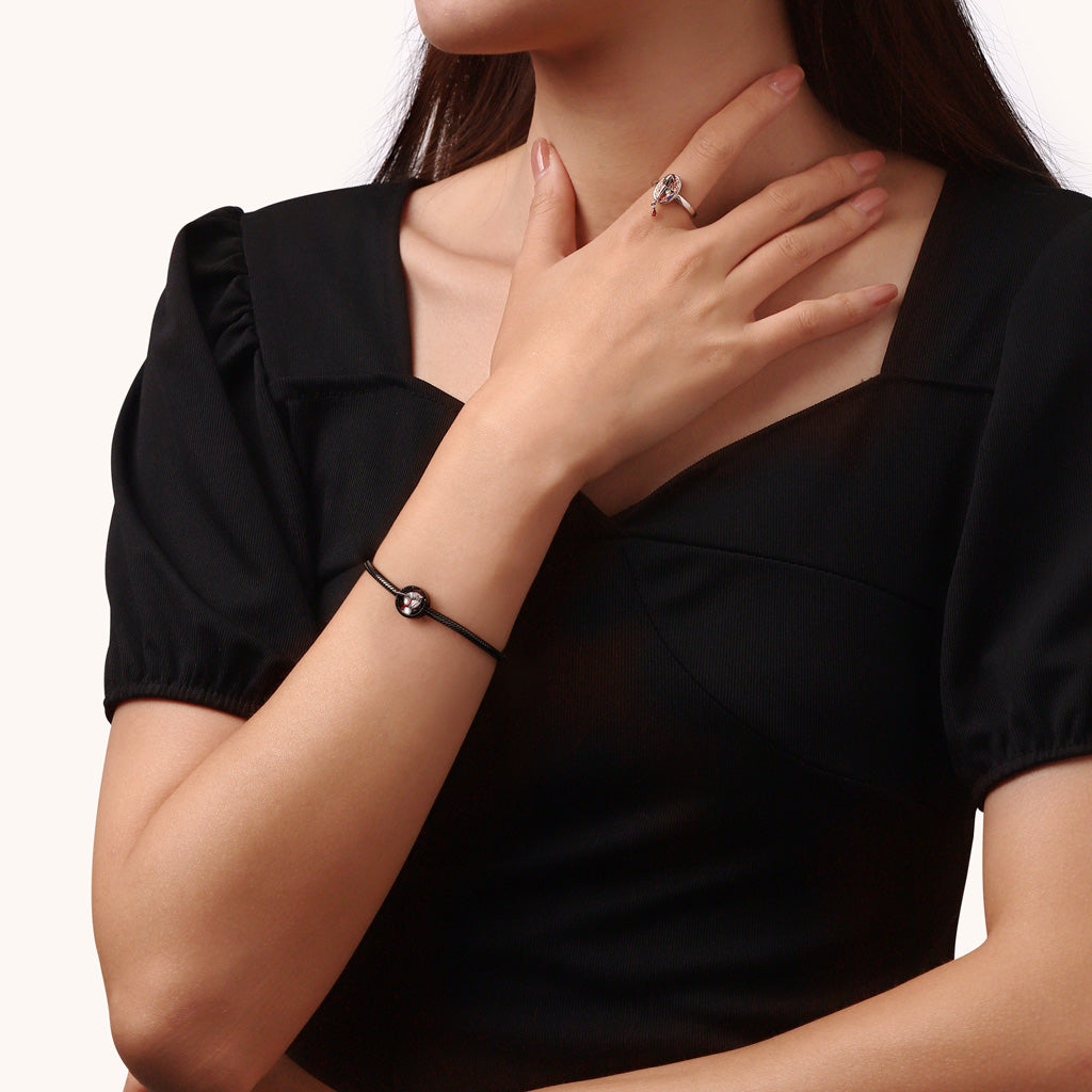 Gnoce Halloween Blood Hand Double-Sided Charm_4