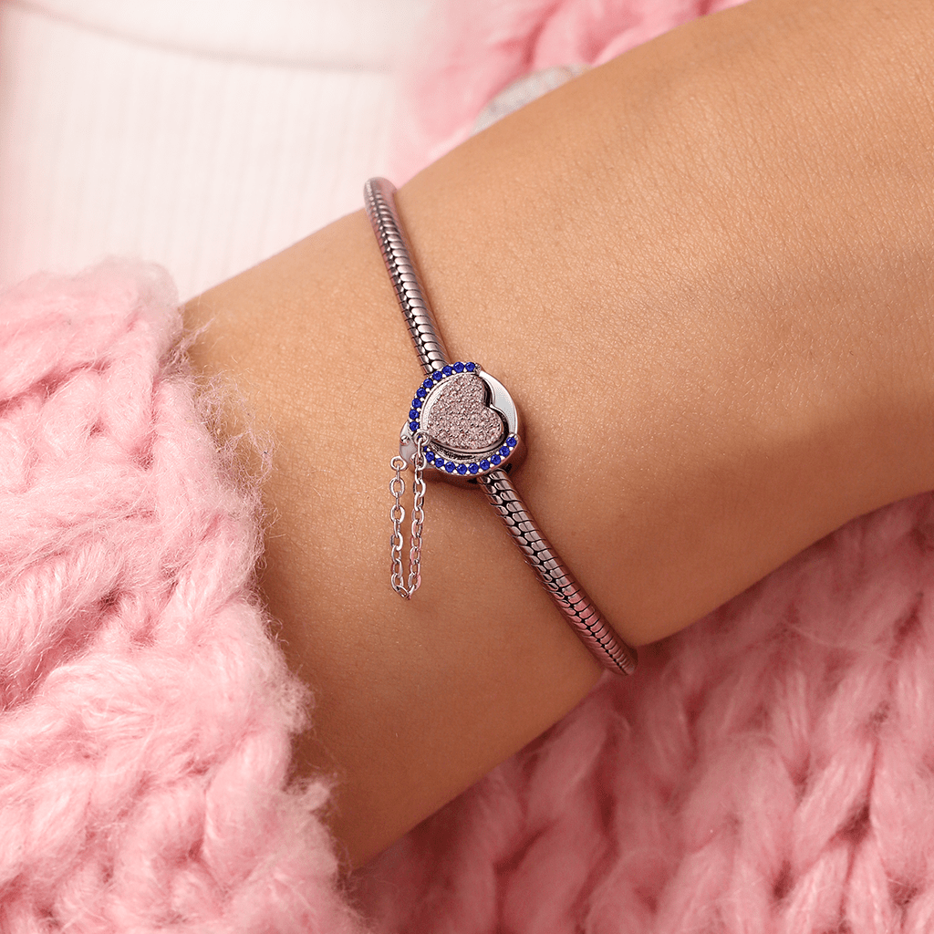 Gnoce Personalized Double-layer Love Handcuffs Charm_6