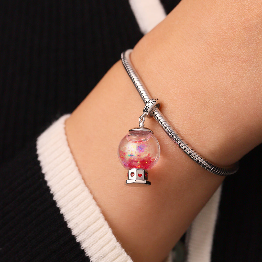 Gnoce Valentine's Day Love Candy Machine Pendant Dangle Charm_7