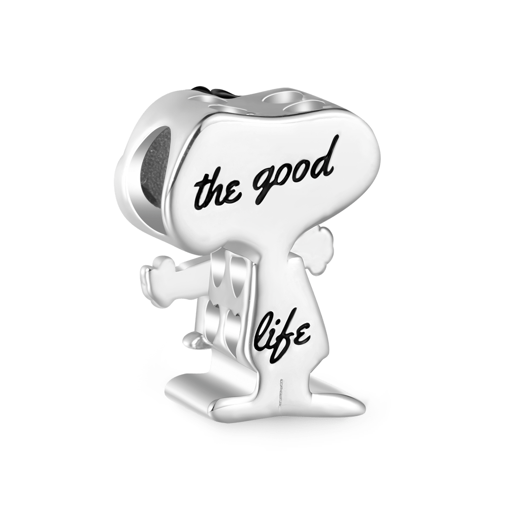 Gnoce Peanuts Snoopy Striped Short-sleeve Charm_3