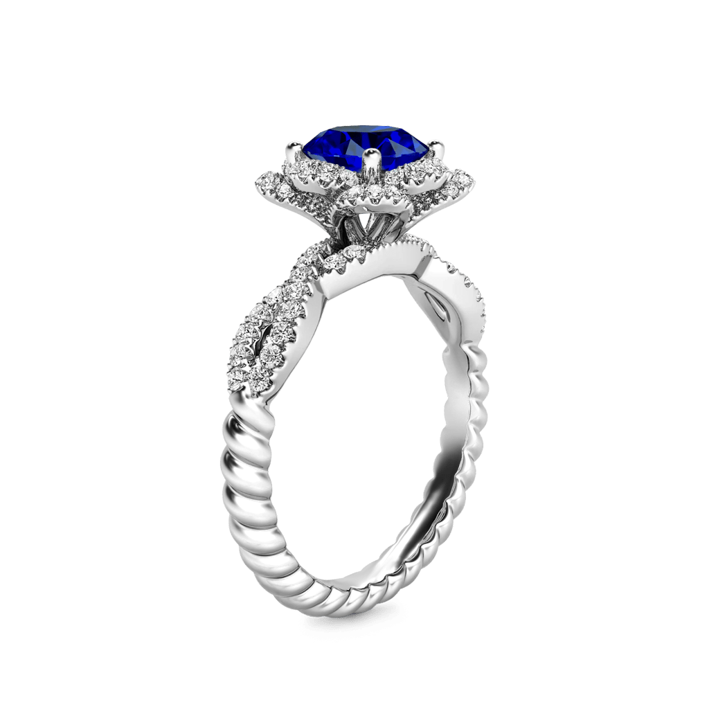 Gnoce Round Cut Vintage Birthstone Ring_4