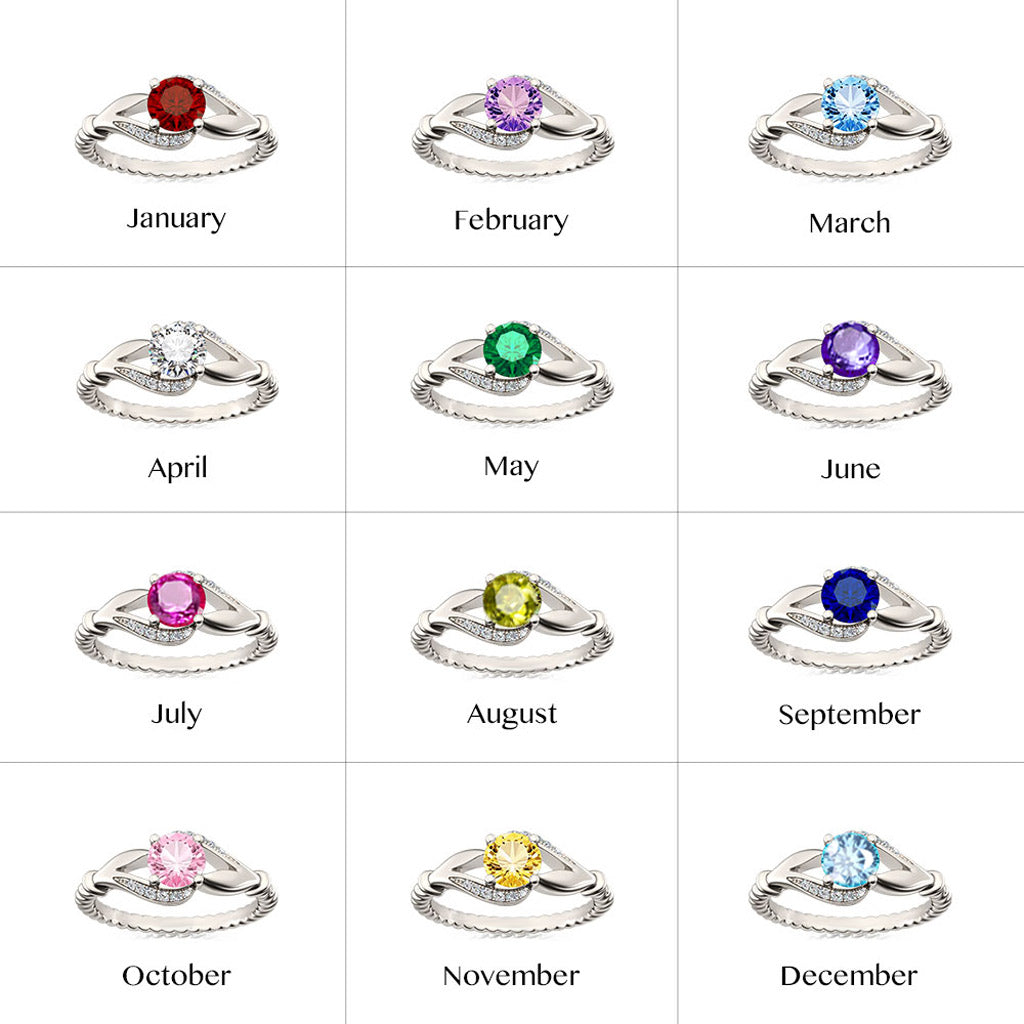 Gnoce Round Split Shank Engagement Ring_5