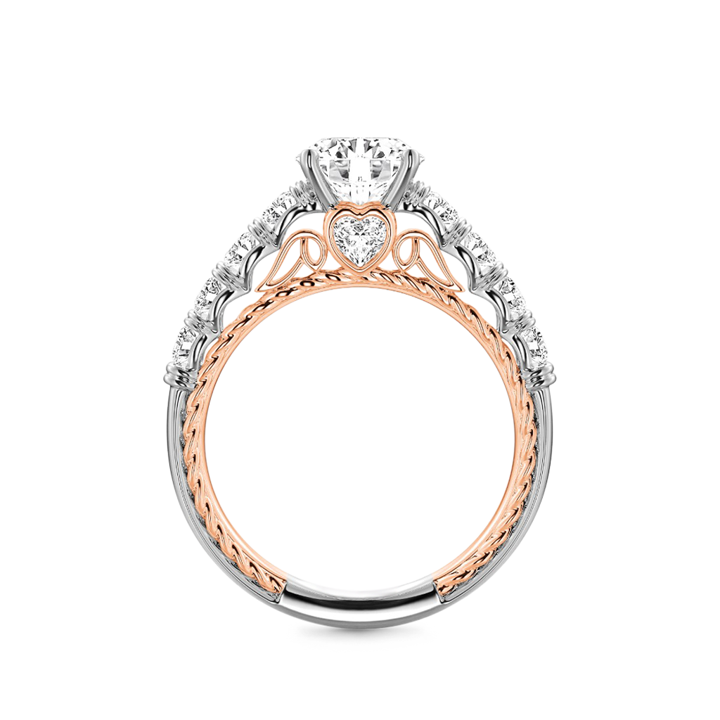 Gnoce Cable Pave Hola Engagement Ring_2