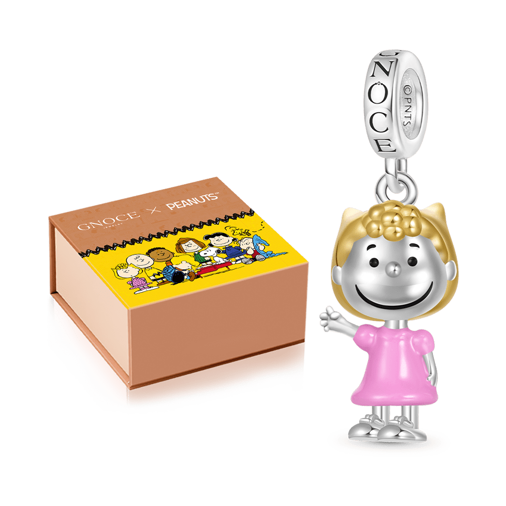 Gnoce Peanuts Sally Brown Pendant Dangle Charm_2