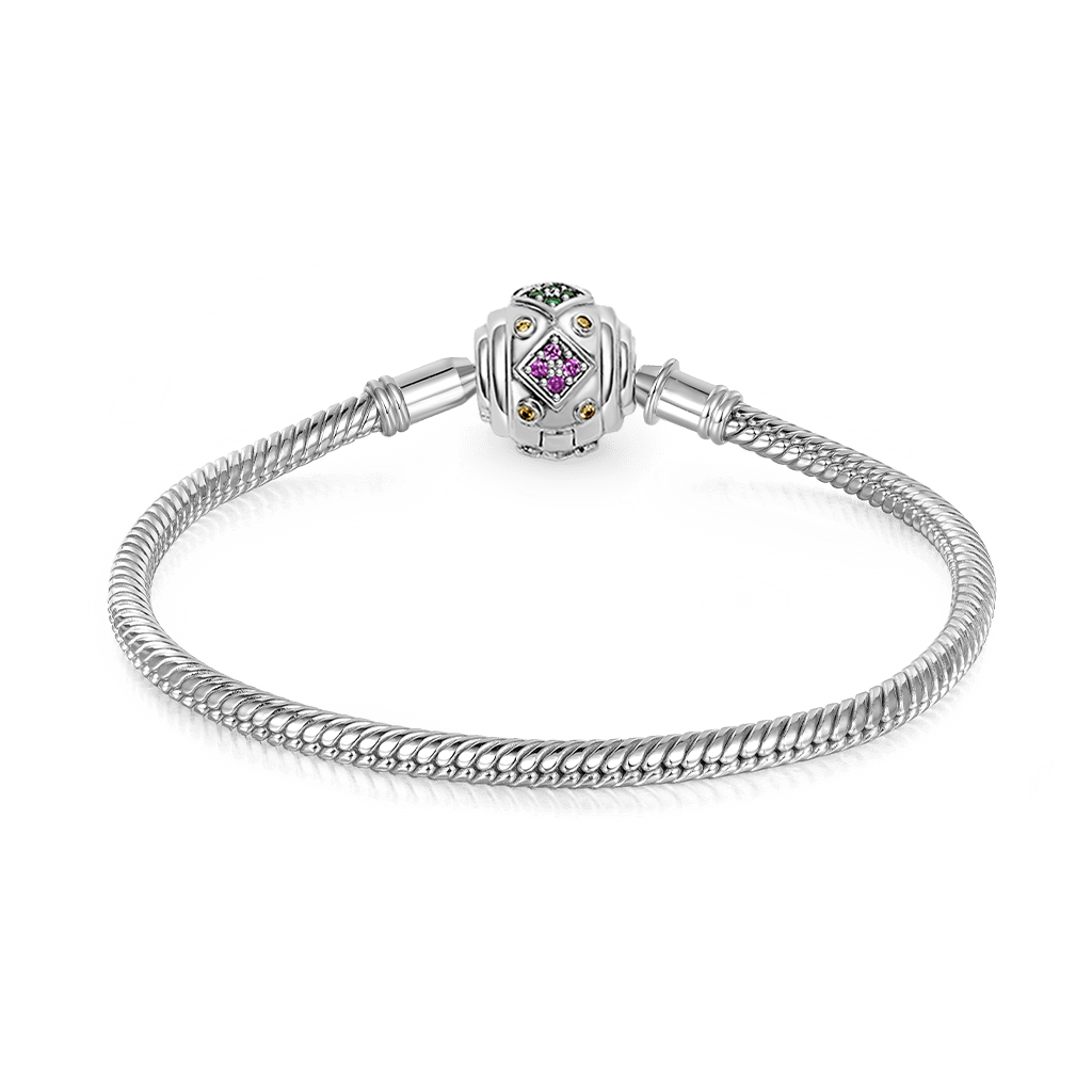 Gnoce "Memorable Moment" Bracelet Sterling Silver With Cz for Birthday Gift_2