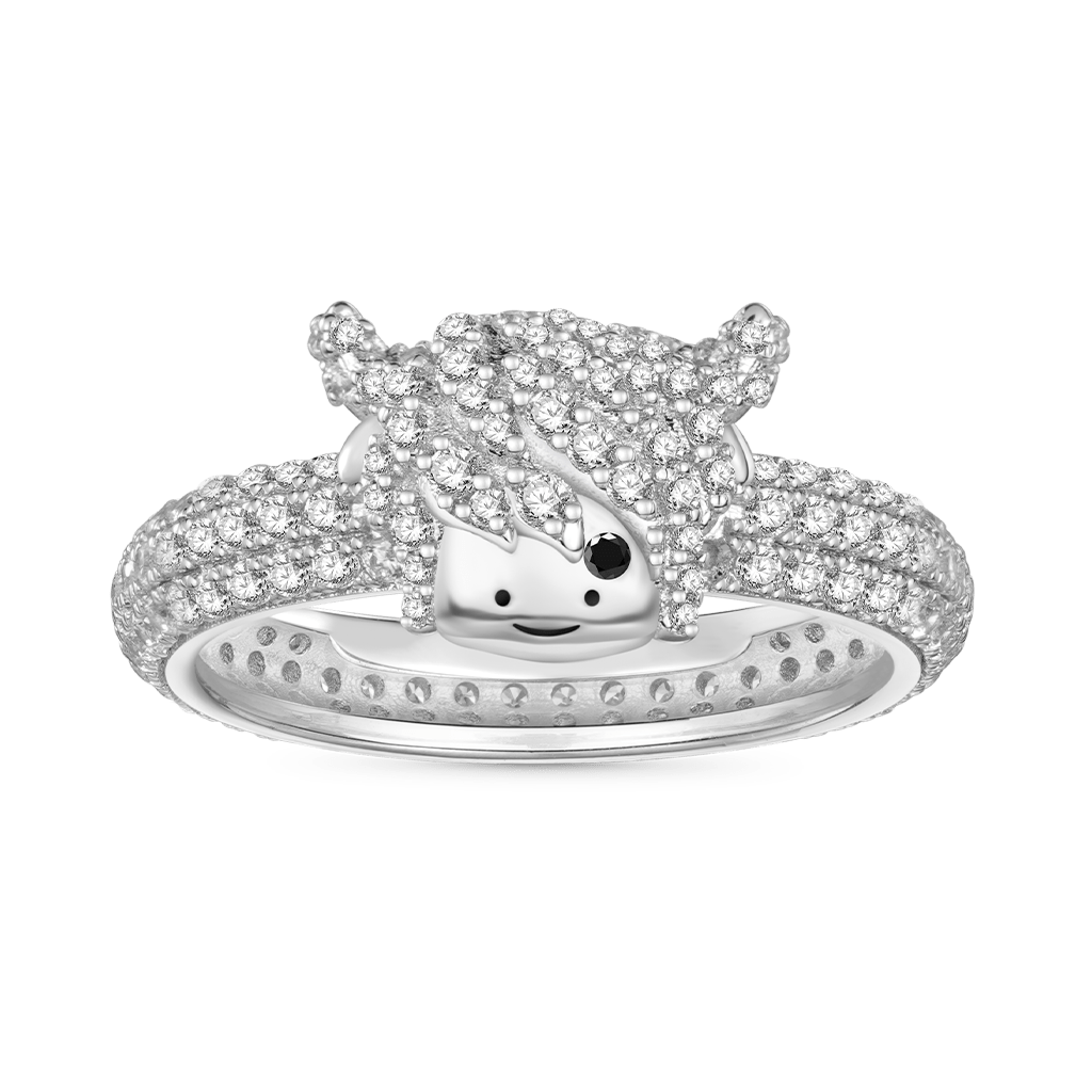 Gnoce Highland Cow Diamond Ring_1