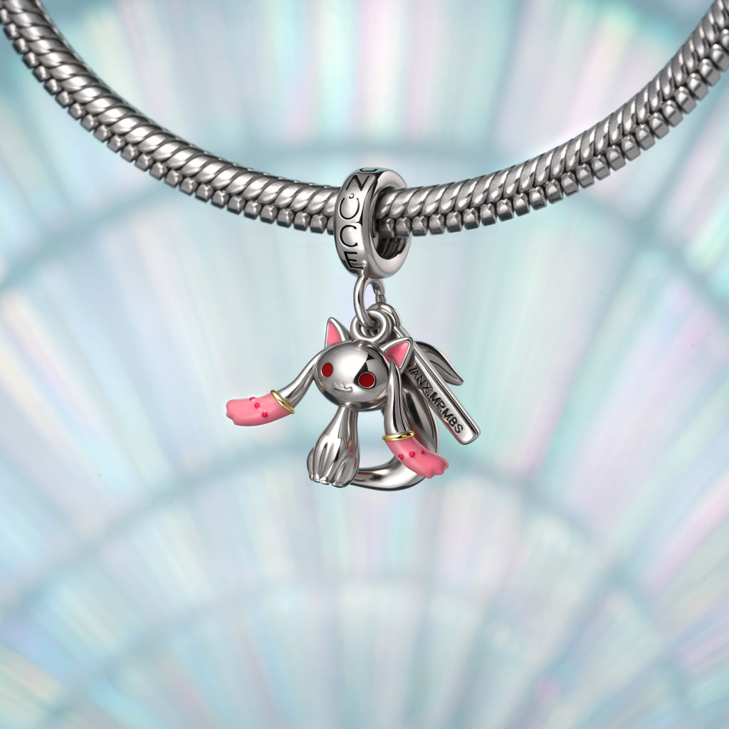 Gnoce Messenger of Magic Kyubey Pendant Dangle Charm_3