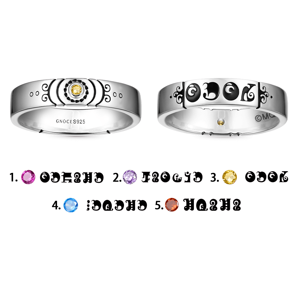 Gnoce Personalized Puella Magi Madoka Magica Soul Gem Ring_2