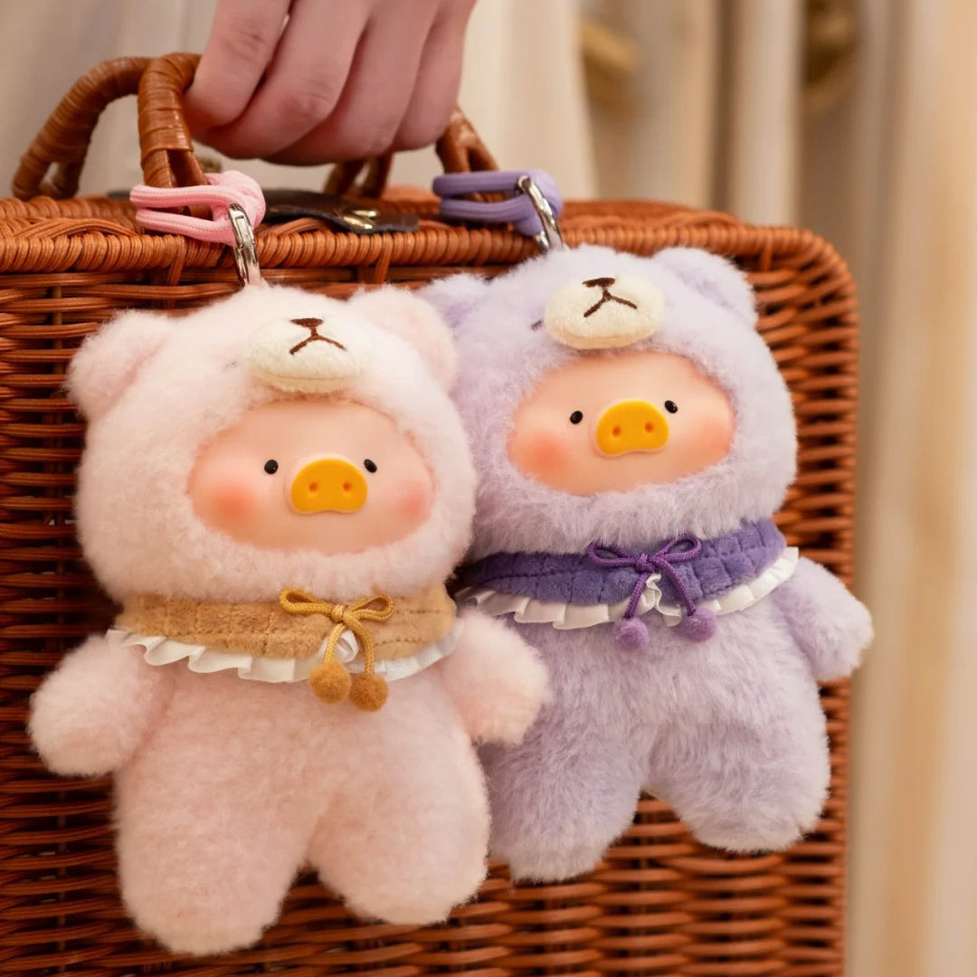 Gnoce BUNNY with Movable Joints Keychain Plush Pendant_4