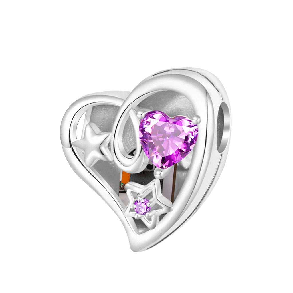 Gnoce Magic Wand Sensor Light-up Wireless Pink Heart Charm_1