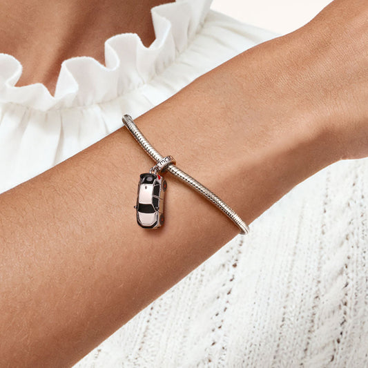 Gnoce Racing Car Pendant Dangle Charm_2