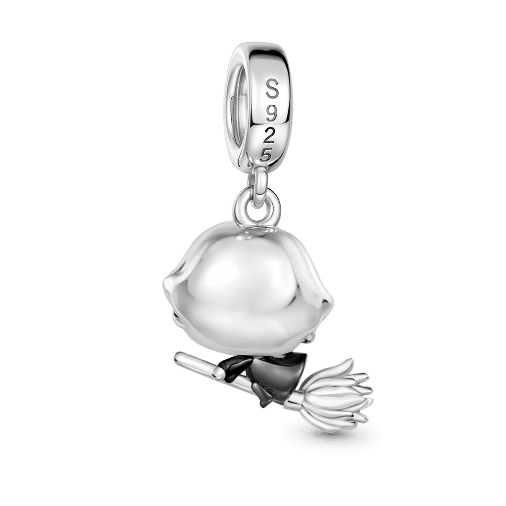 Gnoce Harry Potter Ron Weasley Riding A Broom Pendant Dangle Charm_5