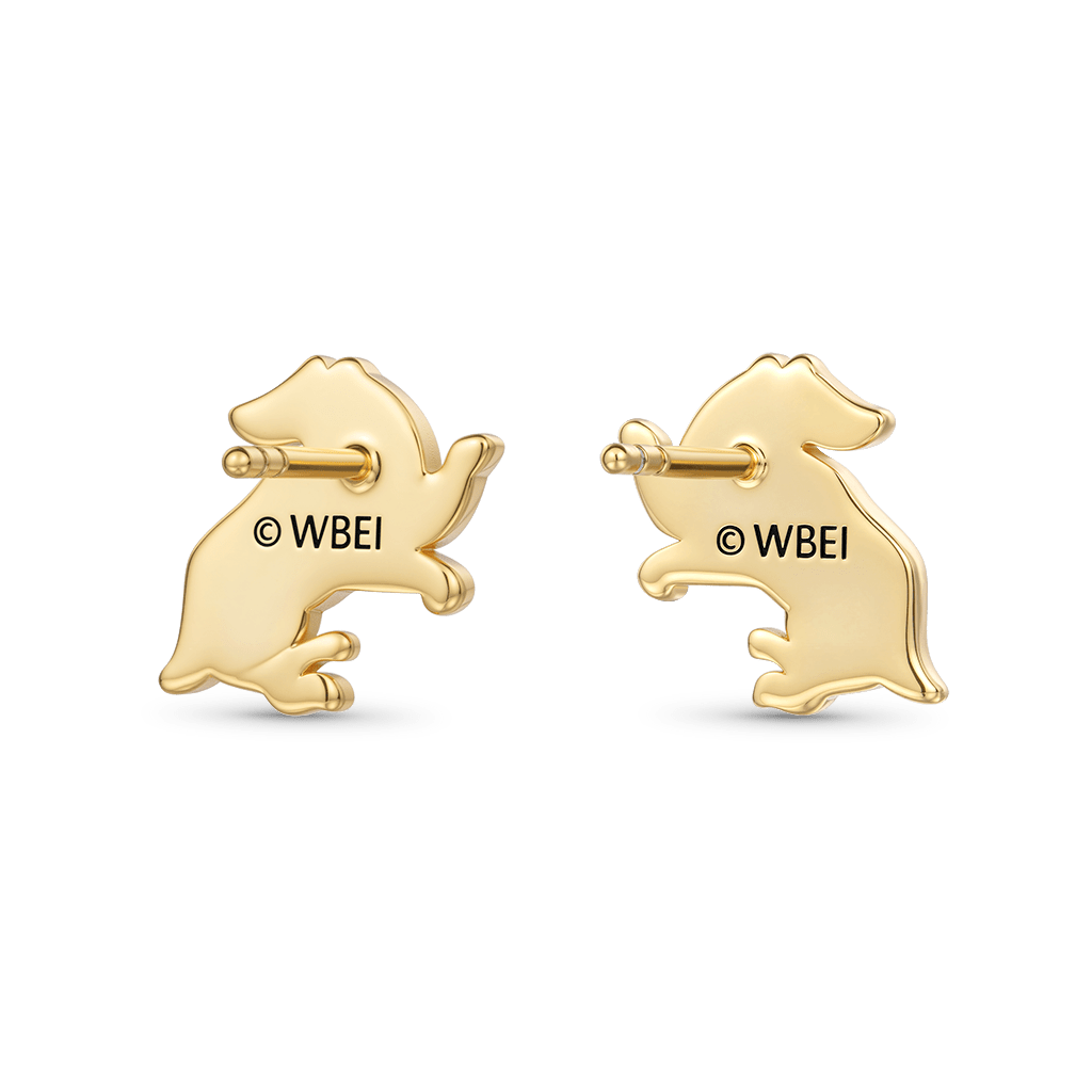 Gnoce Harry Potter Hufflepuff Badger Stud Earrings_4