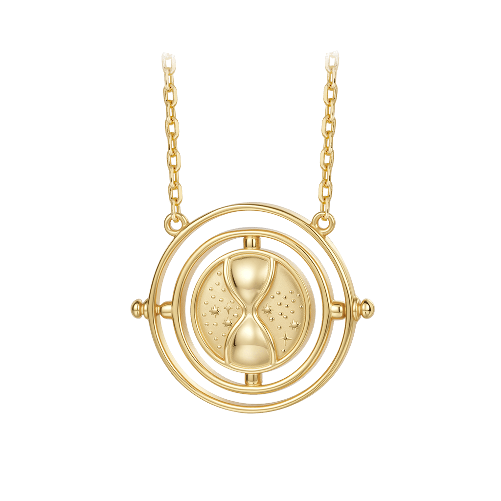 Gnoce Harry Potter Rotatable Time Turner Necklace_5