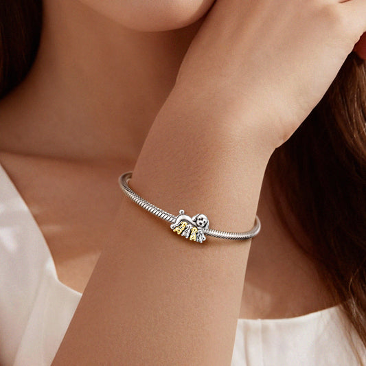 Gnoce Mother's Day Dog Mom Engravable Charm_3