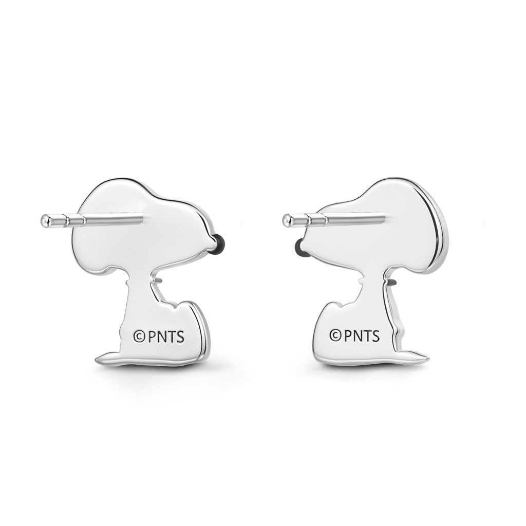 Gnoce Peanuts Snoopy Stud Earrings_5