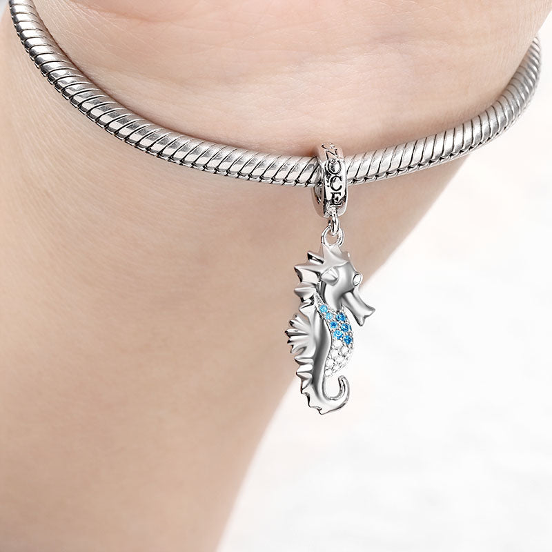 Seahorse Charm Pendant 925 Sterling Silver_4