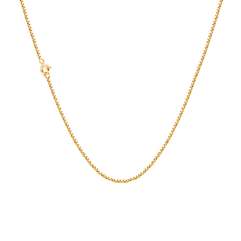 Gold Plated Brass Box Chain_1