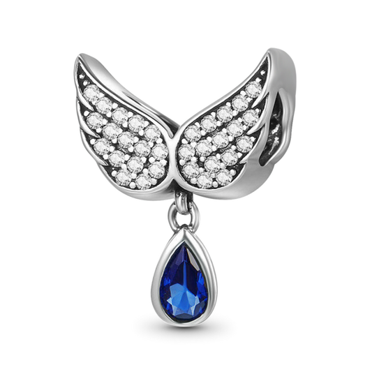 Angel's Wing Pendant Dangle Charm Sterling Silver_1