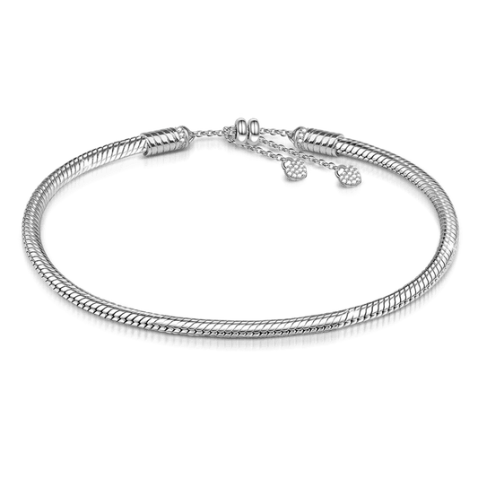 Gnoce "Two Hearts One Fate" Adjustable Double Rubber Band Bracelet_1