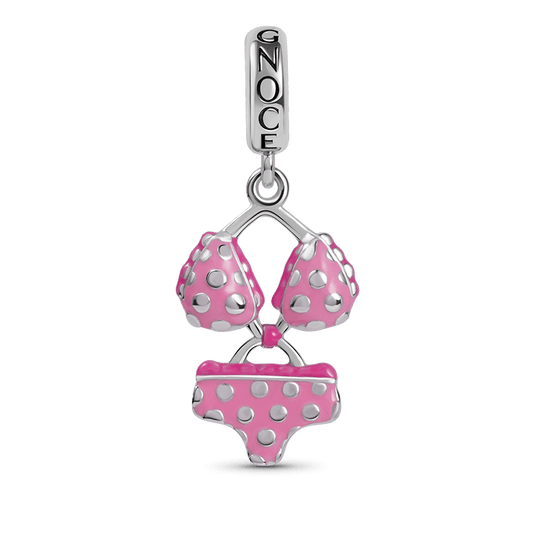 Pink Bikini Pendant Dangle Charm Sterling Silver_1